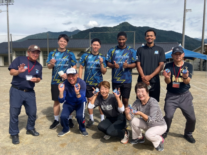 永平寺町各地区の運動会に参加